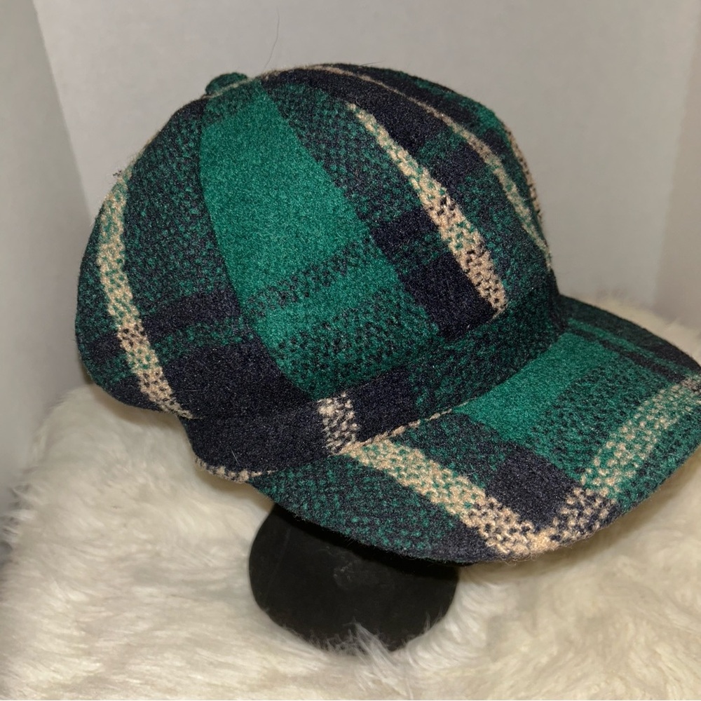 Forever 21 Plaid Newsboy Cabby Retro Hat Streetwear 60’s 70’s